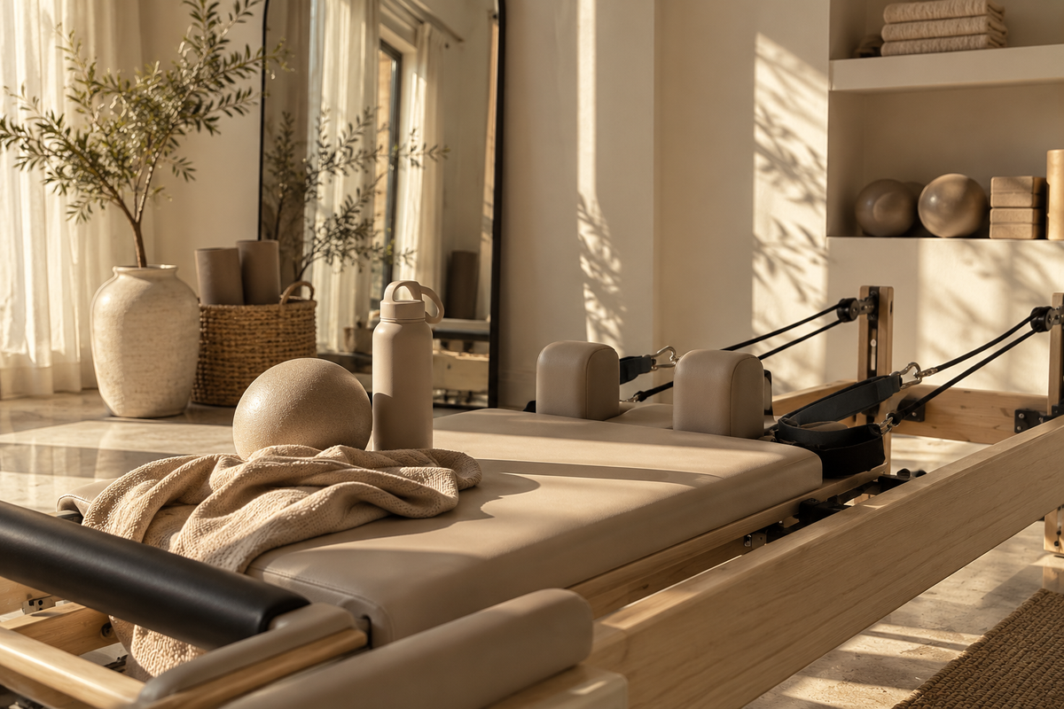Pilates, in its element